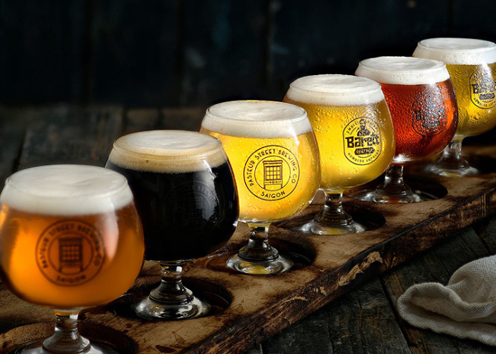 bia thủ công và bia tươi