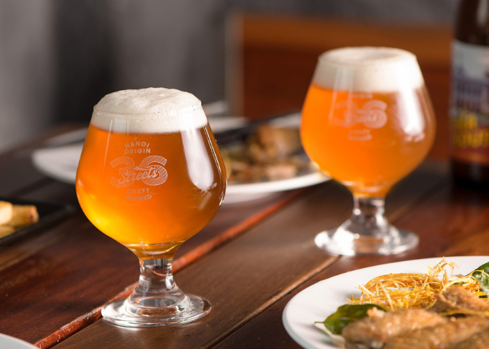 Các món ăn kèm bia thủ công