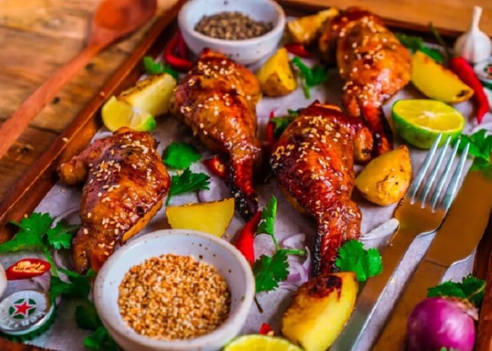 cách làm gà nướng bbq