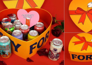 Bia thủ công làm quà tặng ngày Valentine