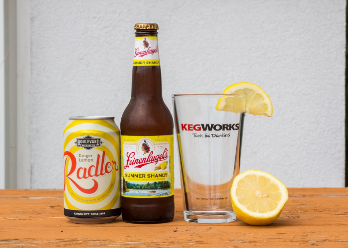 Bia thủ công với hương vị cam chanh