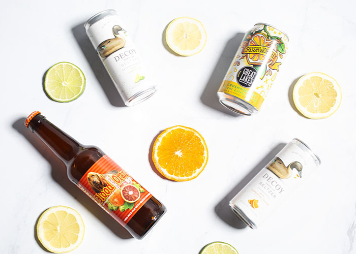 Bia thủ công với hương vị cam chanh