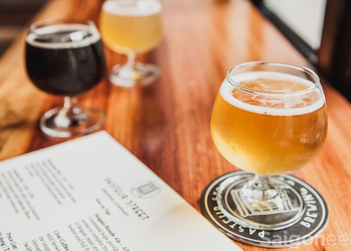 Bia thủ công với hương vị gừng