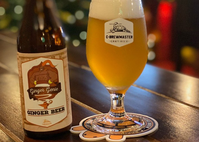 Bia thủ công với hương vị gừng