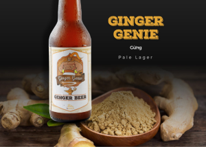 Bia thủ công với hương vị gừng