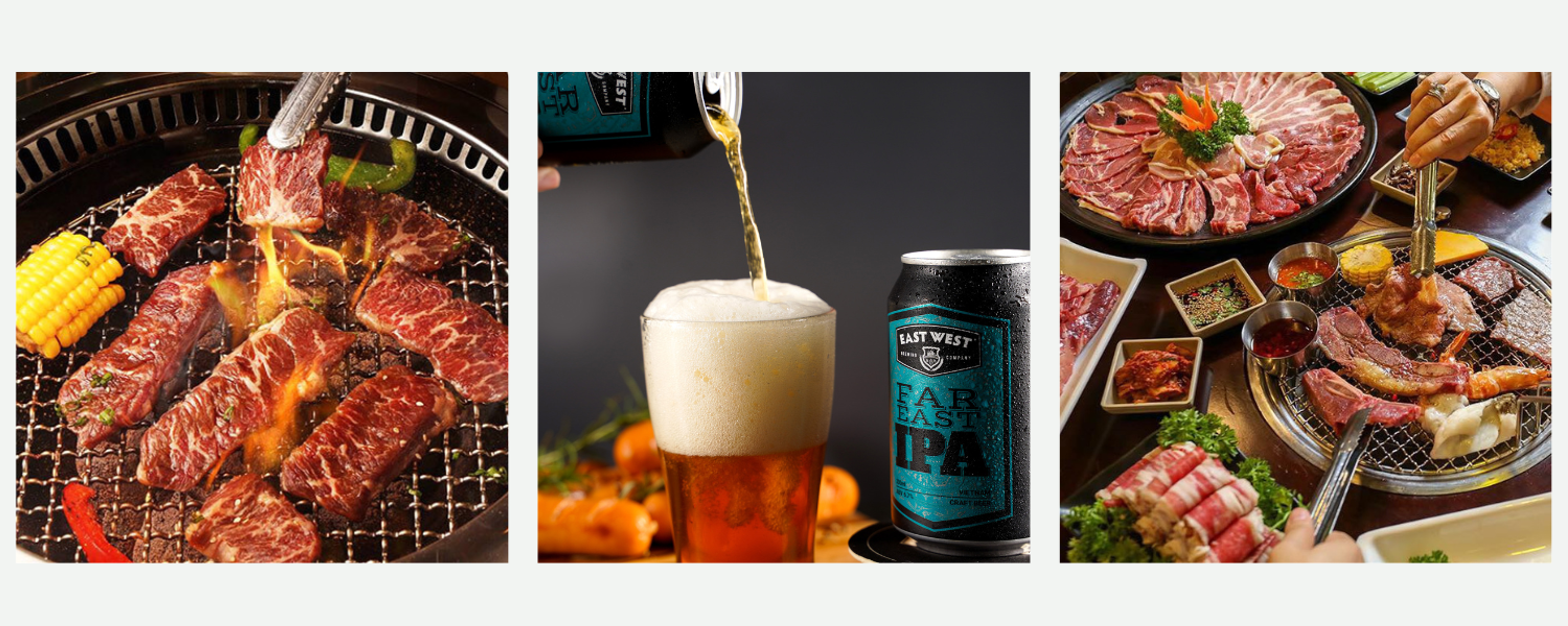 Cách kết hợp bia thủ công với món ăn châu Á tùy thuộc vào từng loại bia