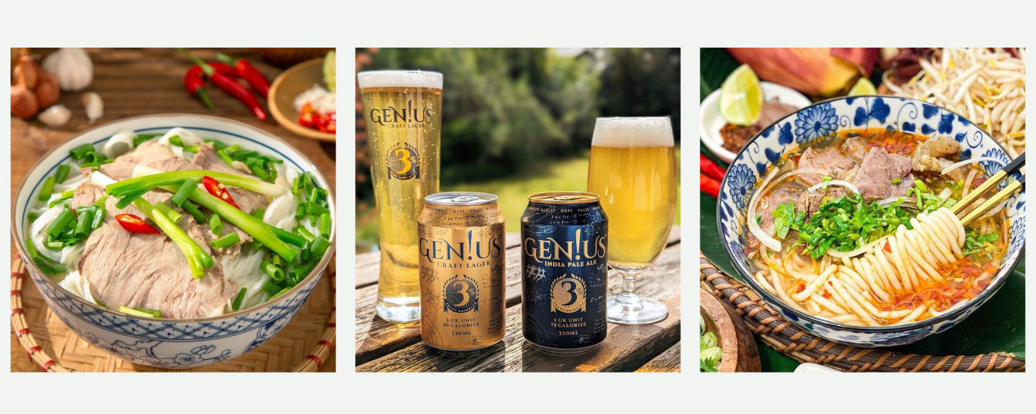 Cách kết hợp bia thủ công với món ăn châu Á