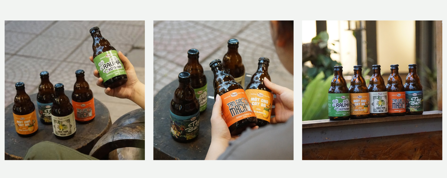 Bia thủ công Thơm