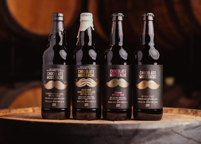 Bia thủ công với hương vị chocolate