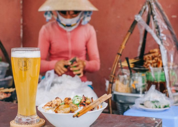 Bia thủ công phù hợp với món ăn đường phố