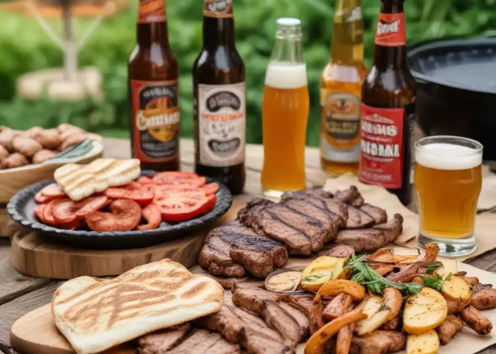 bia thủ công cho các món ăn BBQ