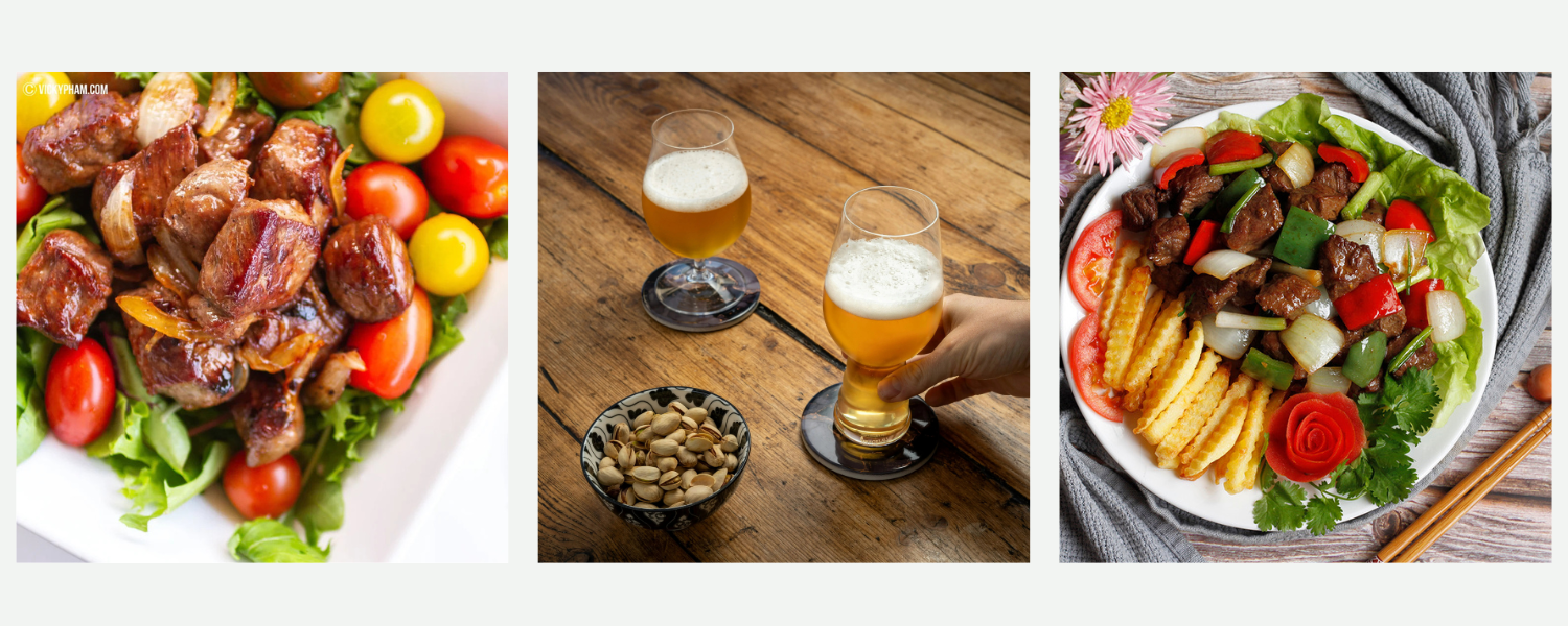 bia thủ công nào hợp với bò lúc lắc