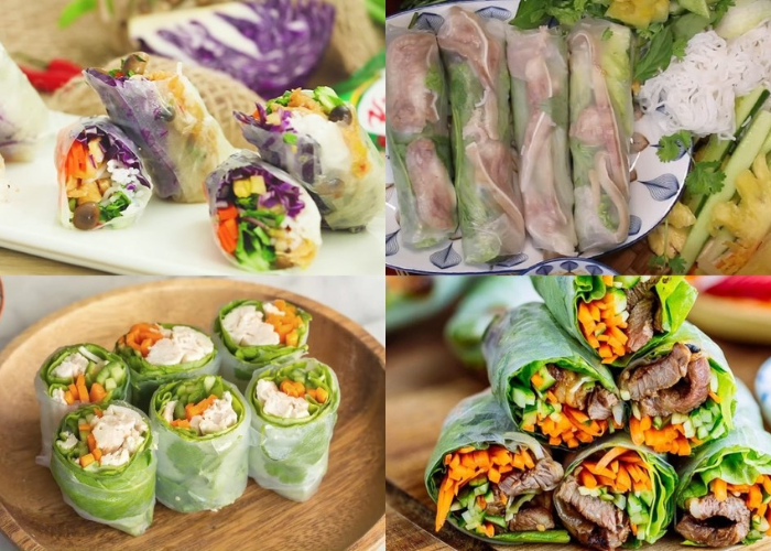 gỏi cuốn kết hợp với bia gì