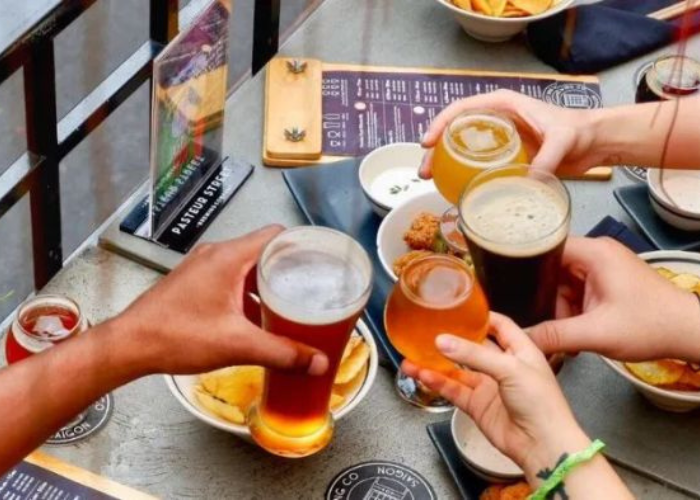 bia uống chill cuối tuần